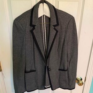 Express Womens Charcoal Blazer